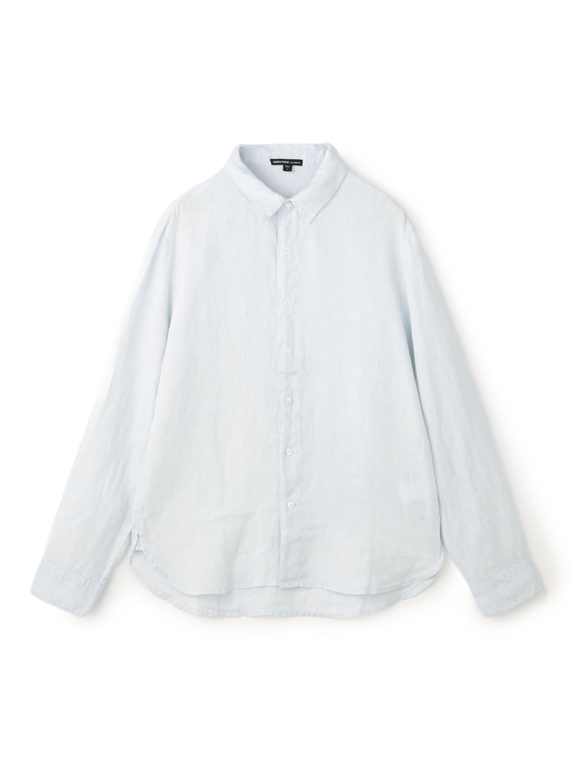 JAMES PERSE ライトウェイト リネンシャツ MKO3867 トゥモローランド トップス シャツ・ブラウス ブラウン【送料無料】｜ Fashion Men
