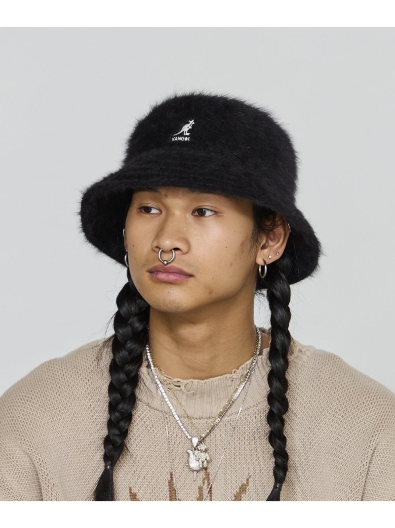 KANGOL KANGOL FURGORA BUCKET オーバーライド 帽子 ハット ネイビー ピンク ブルー ホワイト ブラック【送料無料】