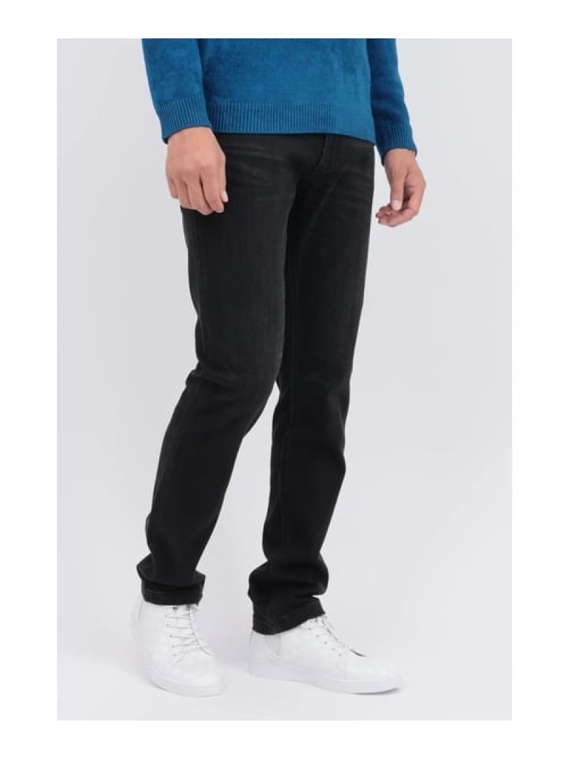 HIGH STREET HIGH STREET∴ストレッチテーパードブラックデニム トルネードマート パンツ ジーンズ・デニムパンツ ブラック【送料無料】