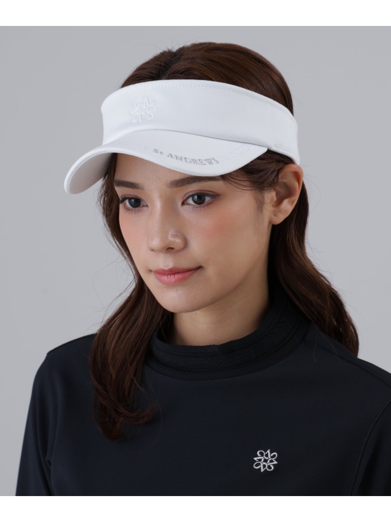 St ANDREWS ツイルケルトバイザー (UNISEX) セントアンドリュース 帽子 その他の帽子 グレー ブラック ホワイト【送料無料】