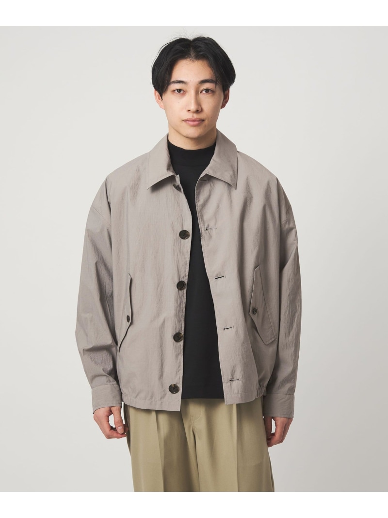 UNITED ARROWS green label relaxing ＜BARACUTA＞G4 ボックスボンバージャケット シャツブルゾン ユナイテッドアローズ グリーンレーベルリラクシング ジャケット・アウター ブルゾン・ジャンパー グレー【送料無料】