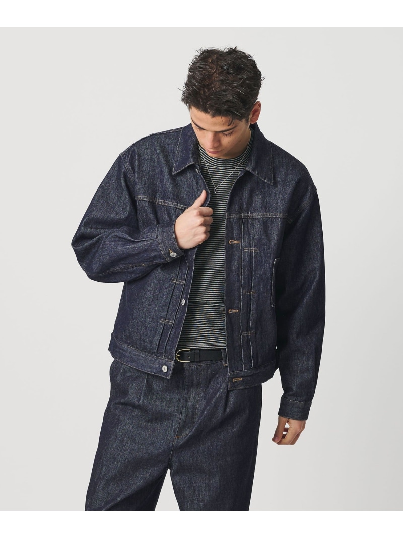 BEAUTY&YOUTH UNITED ARROWS 13.5oz ハイツイスト デニム ジャケット ビューティー＆ユース　ユナイテッドアローズ ジャケット・アウター デニムジャケット ネイビー【送料無料】