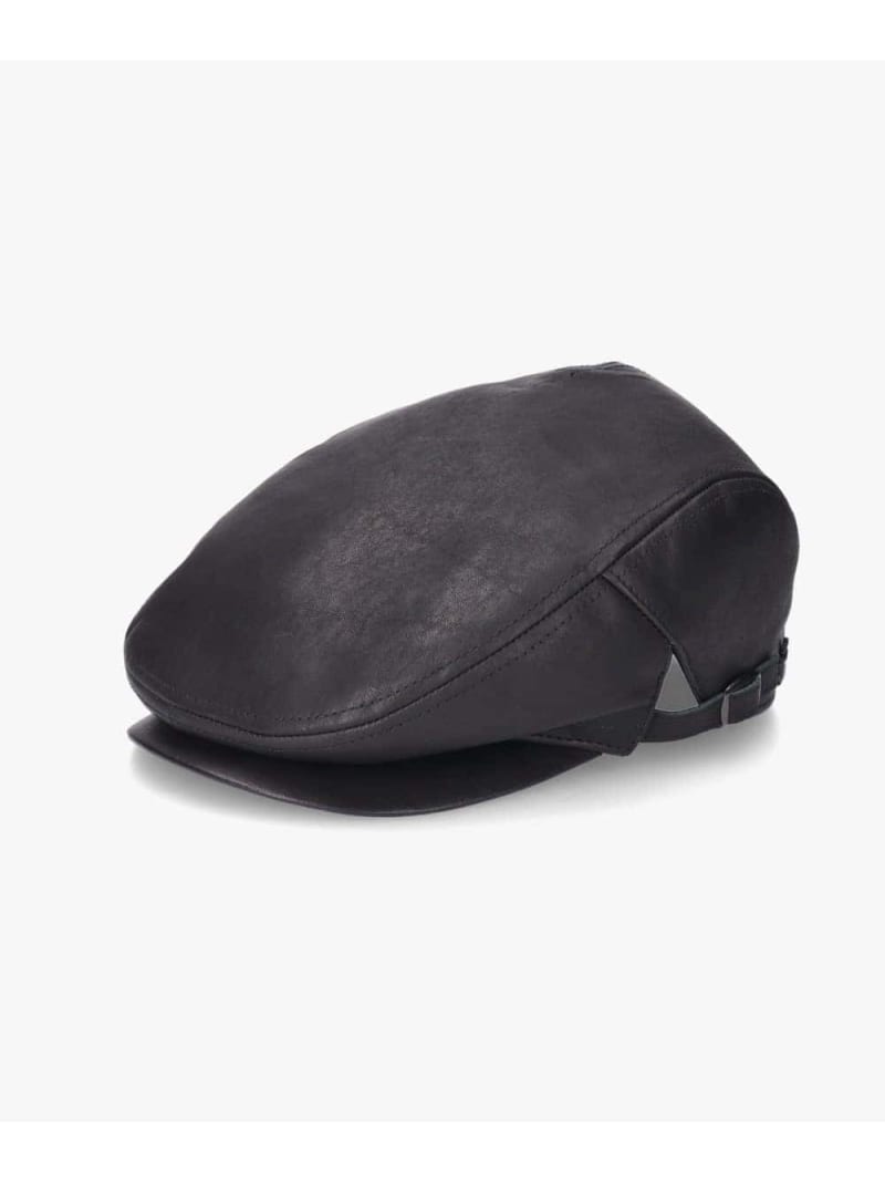 arth arth Side AJS Leather Hunting オーバーライド 帽子 ハンチング・ベレー帽 ブラック【送料無料】