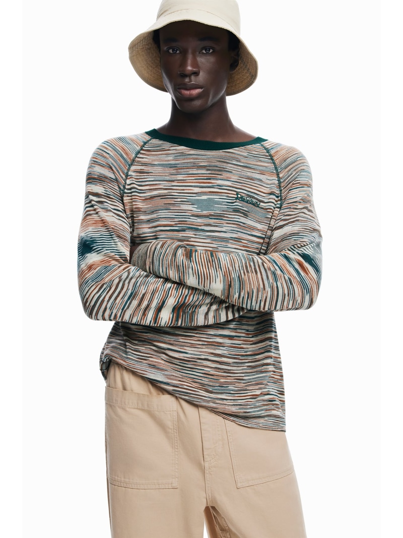 【SALE／50%OFF】Desigual ALASKA Tシャツロングスリーブ デシグアル トップス カットソー・Tシャツ【RBA_E】【送料無料】｜ Fashion Men