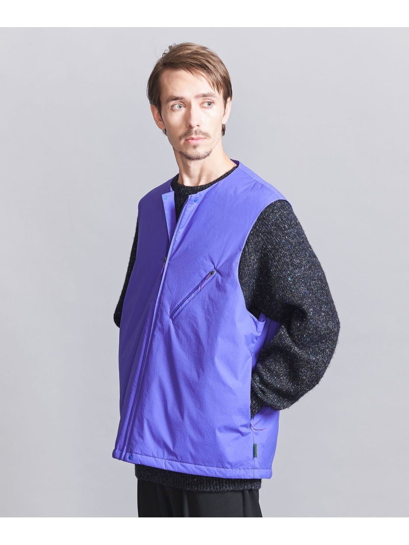 【SALE／70%OFF】BEAUTY&YOUTH UNITED ARROWS ＜koti BEAUTY&YOUTH＞ マルチ ポケット ベスト ユナイテッドアローズ アウトレット ジャケット・アウター その他のジャケット・アウター パープル グレー【RBA_E】【送料無料】