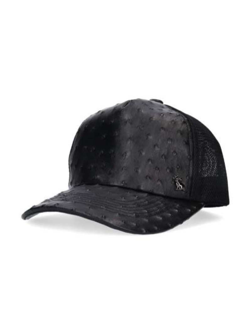 arth arth Ostrich CAP オーバーライド 帽子 キャップ ホワイト ブラック【送料無料】｜ Fashion Men