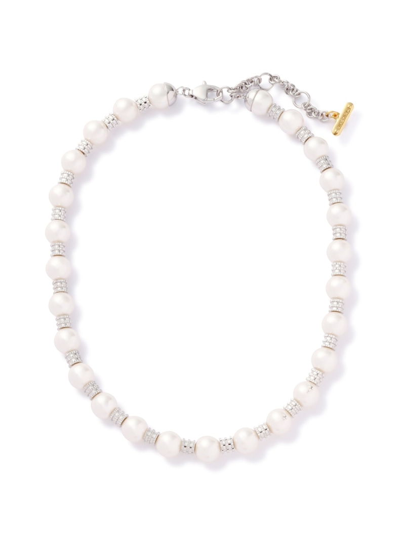 LHP MIKSHIMAI/ミクシマイ/SIGNATURE PEARL NECKLACE エルエイチピー ファッション雑貨 その他のファッション雑貨 シルバー【送料無料】｜ Fashion Men