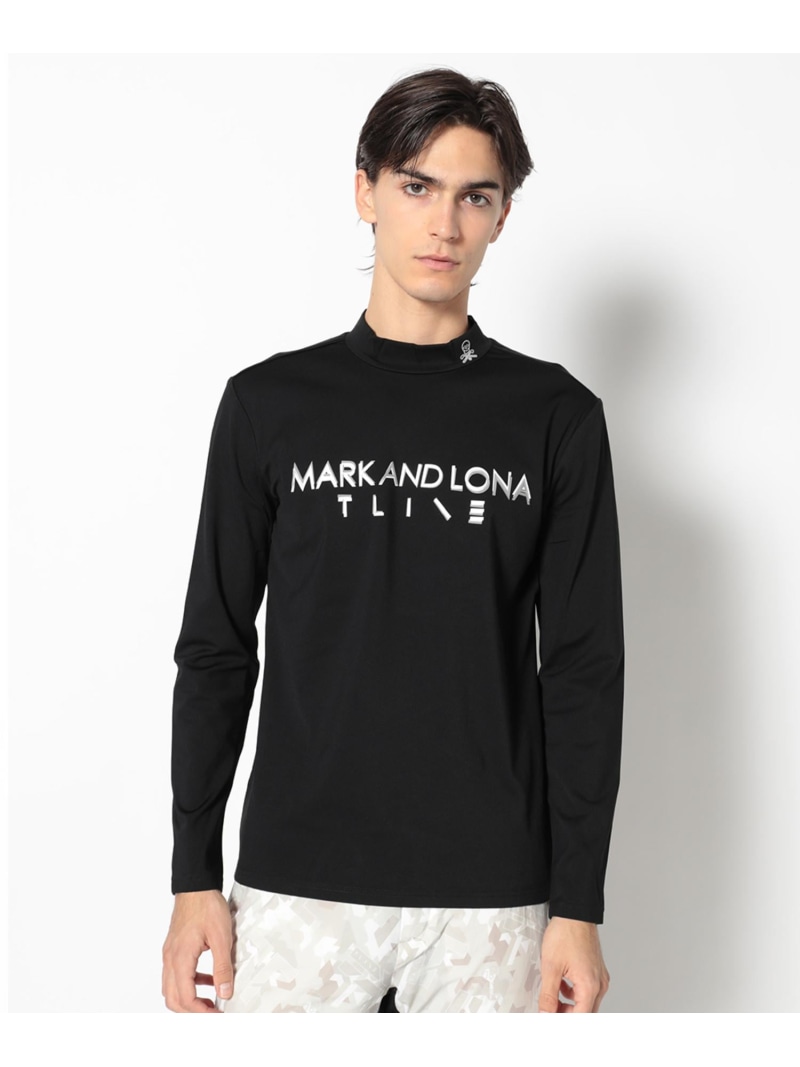 MARK & LONA Sig Thermo Mock Neck ｜ MEN マークアンドロナ トップス カットソー・Tシャツ ブラック ホワイト【送料無料】｜ Fashion Men