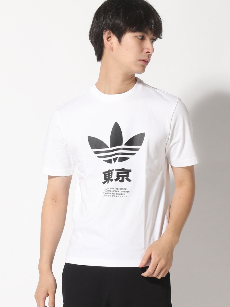 楽天市場 Sale 70 Off Adidas Originals Mft 東京 Tシャツ Mft Tee Tokyo アディダスオリジナルス アディダス カットソー Tシャツ ブラック ホワイト Rba E Rakuten Fashion Men