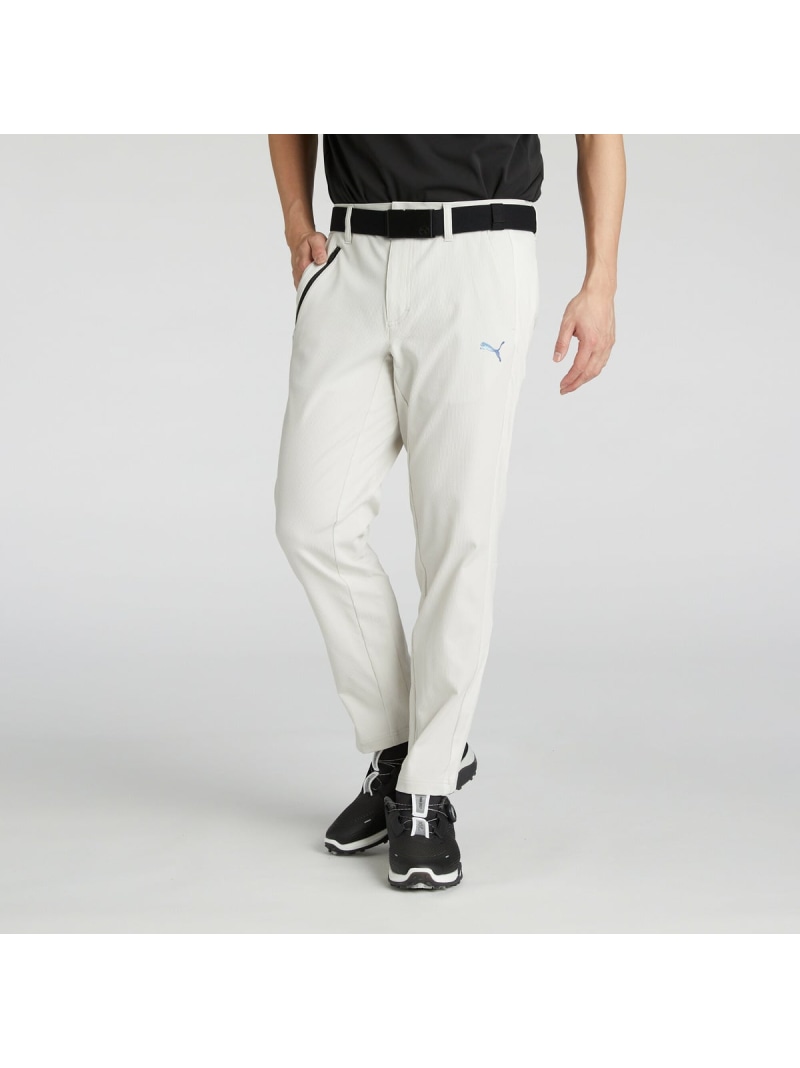 【SALE／53%OFF】PUMA メンズ ゴルフ PF テック ライン 3D ストレッチ パンツ プーマ パンツ その他のパンツ グレー【RBA_E】【送料無料】