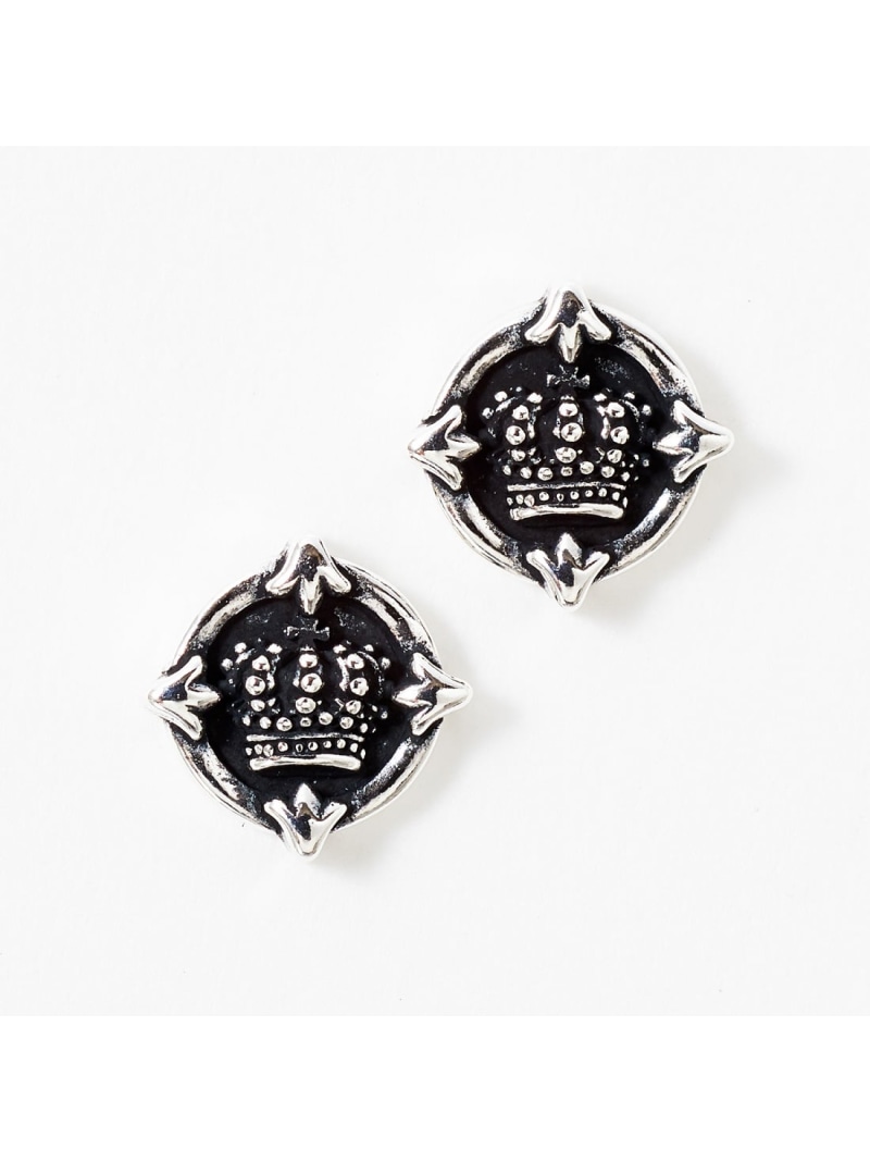 JUSTIN DAVIS 【堅苦しさ】【ジャスティン デイビス】CROWN STUD ピアス ジャスティン デイビス 付属品・ウオッチ ピアス【此れから取っておく】*【貨物輸送無料】