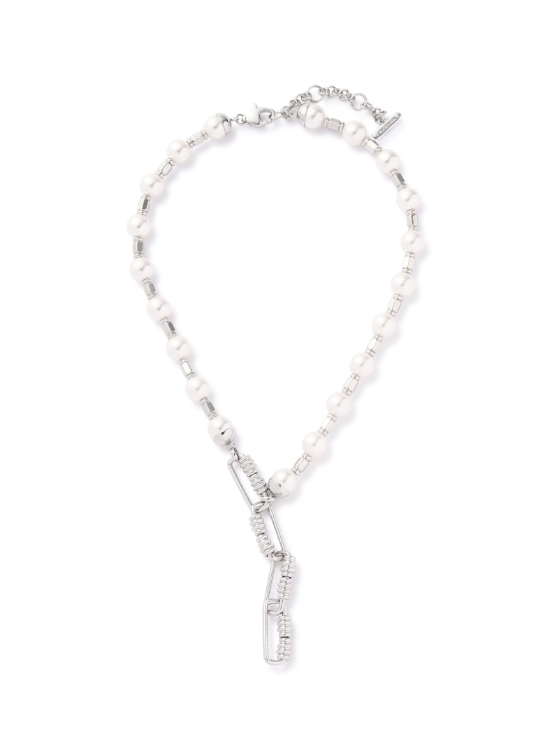 LHP MIKSHIMAI/ミクシマイ/TOUGH METAL NECKLACE エルエイチピー ファッション雑貨 その他のファッション雑貨 シルバー【送料無料】| Fashion Men