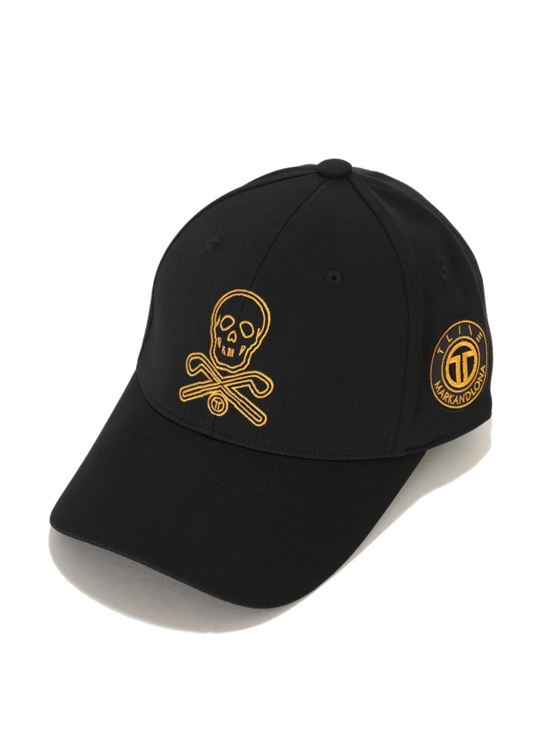 MARK & LONA Lexa Emblem Cap ｜ MEN and WOMEN マークアンドロナ 帽子 キャップ ホワイト ブラック【送料無料】