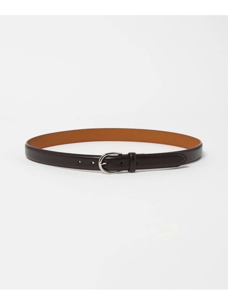 UNITED ARROWS イルチア レザー ベルト ユナイテッドアローズ ファッション雑貨 ベルト ブラック ブラウン【送料無料】