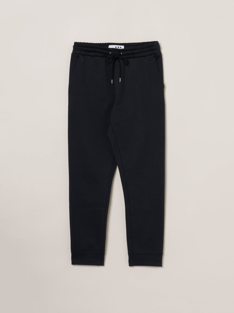 three dots Men's cardboard sweat pants スリードッツ パンツ その他のパンツ ブラック ネイビー【送料無料】