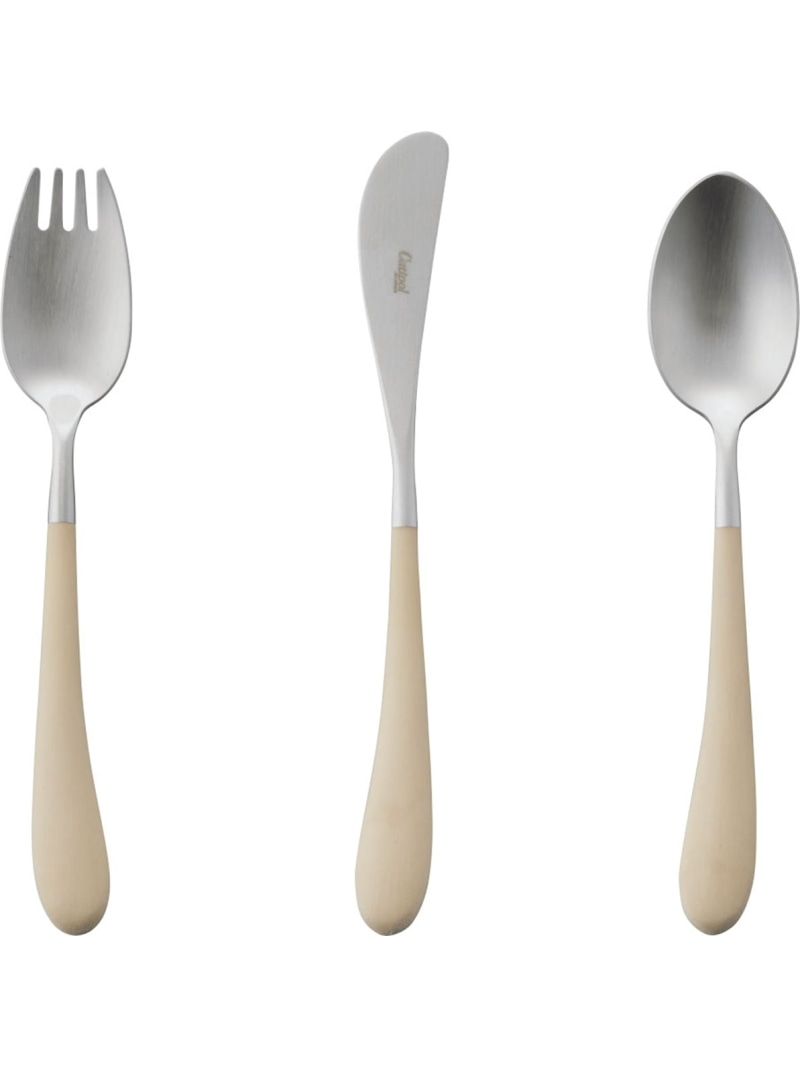 Cutipol 【堅苦しさ】クチポール アリス 3本書き割り クチポール 食器・膳立て手道具・勝手もと装置 カトラリー しろがね色【貨物輸送無料】