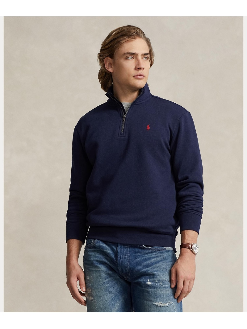 POLO RALPH LAUREN RL フリース スウェットシャツ ラルフローレン トップス スウェット・トレーナー ネイビー【送料無料】 20,625円