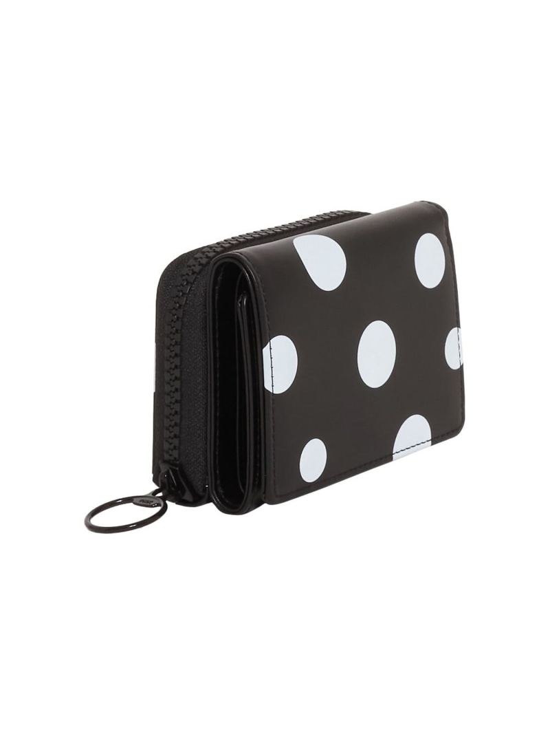 CAMPER [カンペール] JILL POLKA DOTS 財布 カンペール 財布・ポーチ・ケース 財布 ブラック【送料無料】