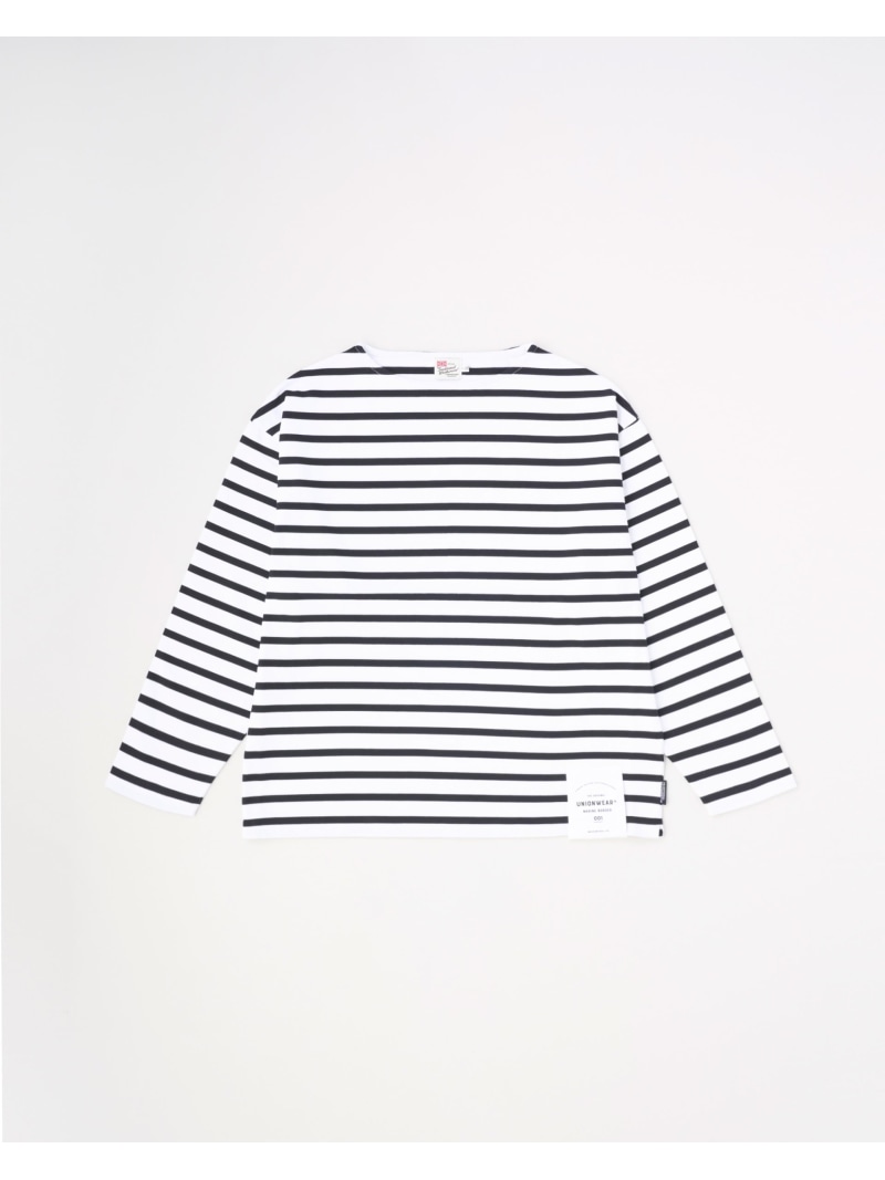 Traditional Weatherwear 【UNIONWEAR】MARINE BORDER 001 伝統的 ウェザーウェア トップス カットソー・プルオーバー 白いこと【貨物輸送無料】