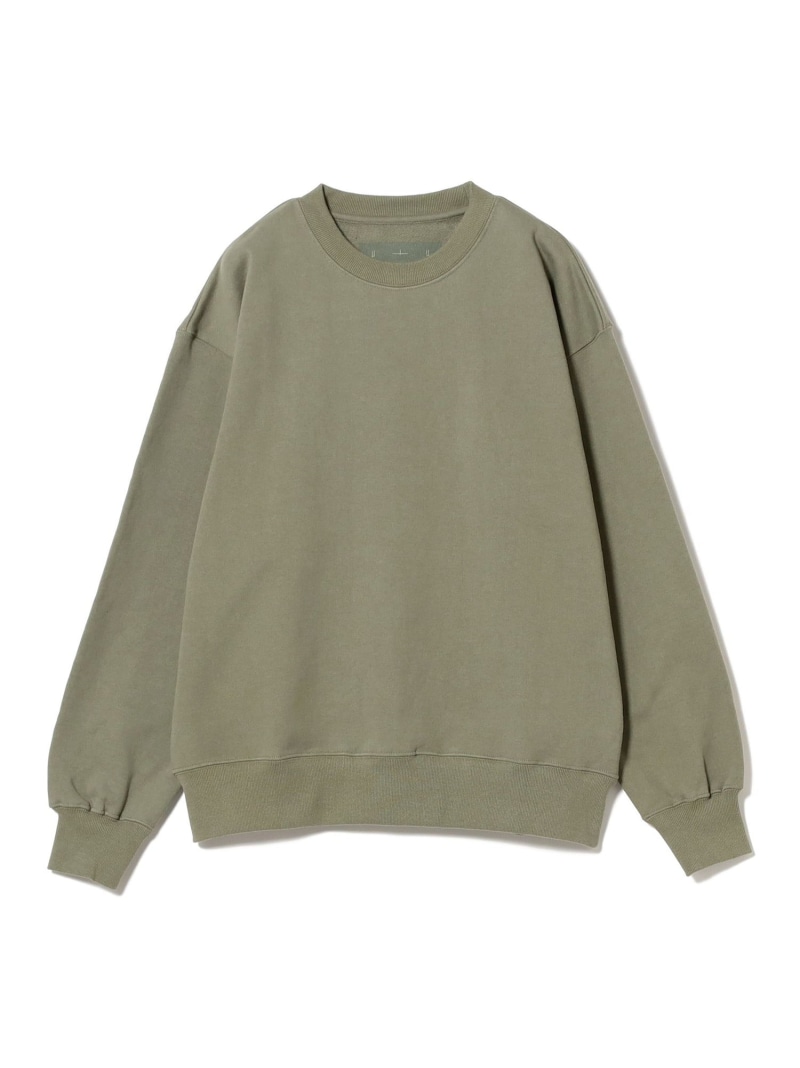 BEAMS T newT / Sweatshirt ビームスT トップス スウェット・トレーナー 薄墨色 黒いこと 米国海軍 緑であること 赤銅色【貨物輸送無料】