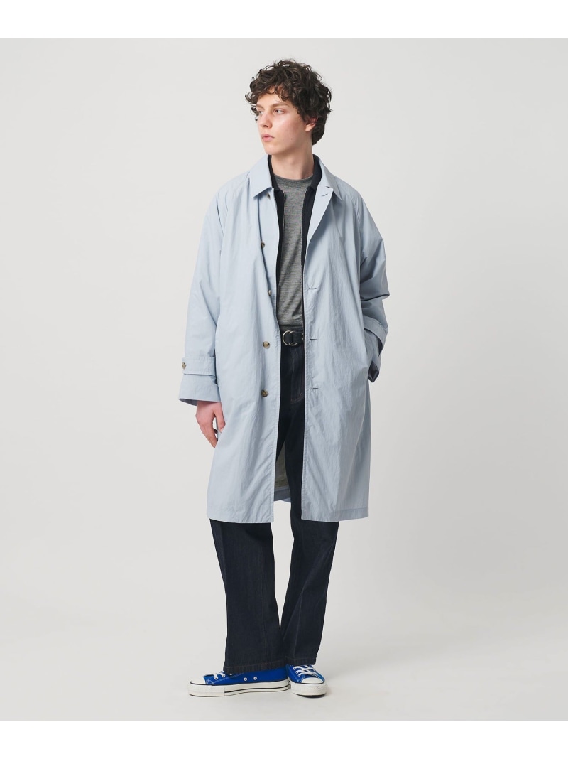 【SALE／40%OFF】UNITED ARROWS ナイロン/タフタ 風窓 マック 厚地の外套 撥水 ユナイテッドアローズ ジャケット・アウター ステンカラー厚地の外套 ベージュ 青味【RBA_E】【貨物輸送無料】