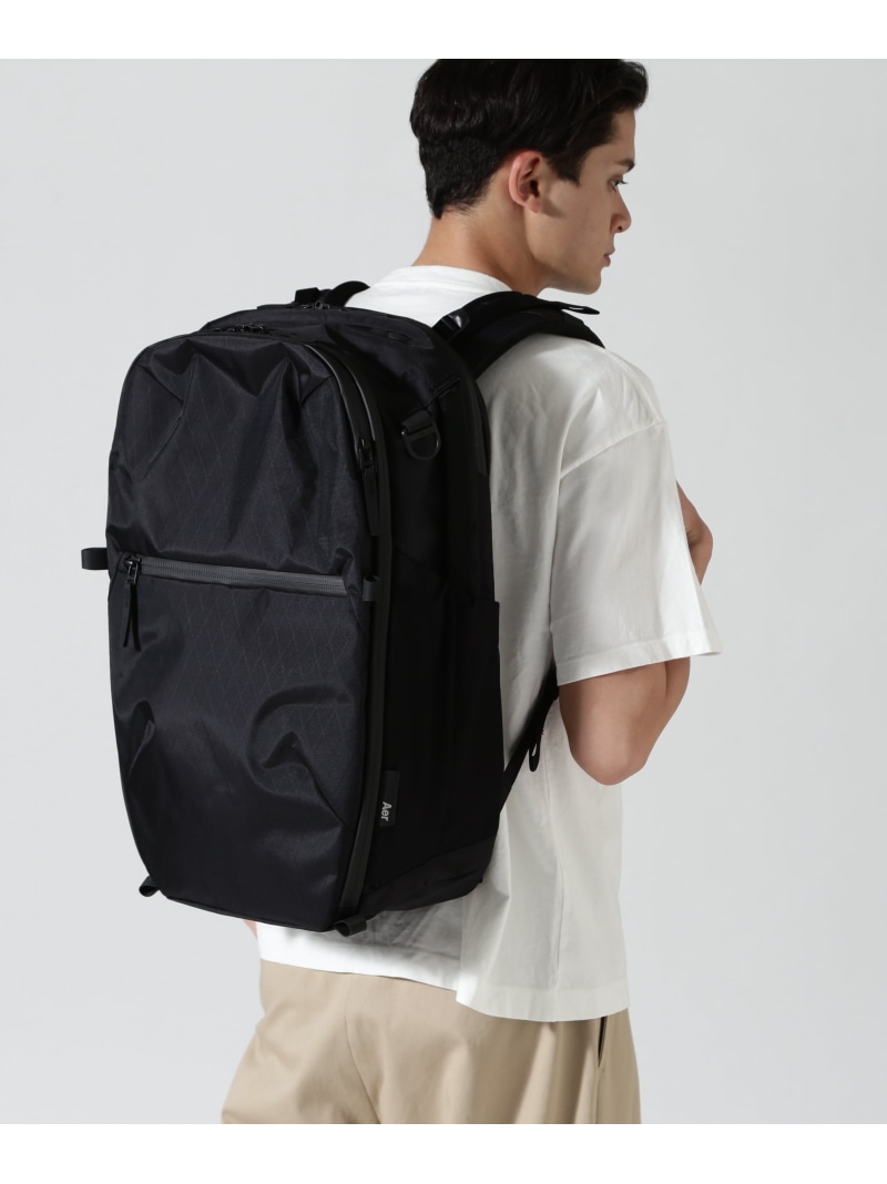 B\u00272nd Aer(大気圏)Travel Pack 4 35L X-Pac AER-29071 ビーセカンド 御徒面子 余分の物の御徒面子 黒いこと【貨物輸送無料】