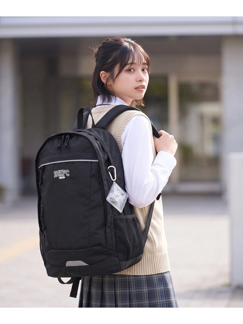 BEVERLY HILLS POLO CLUB BEVERLY HILLS POLO CLUB School Bag(背嚢) ティエヌスクエア 御徒面子 背嚢・うしろ側風呂敷き包み 黒いこと【貨物輸送無料】