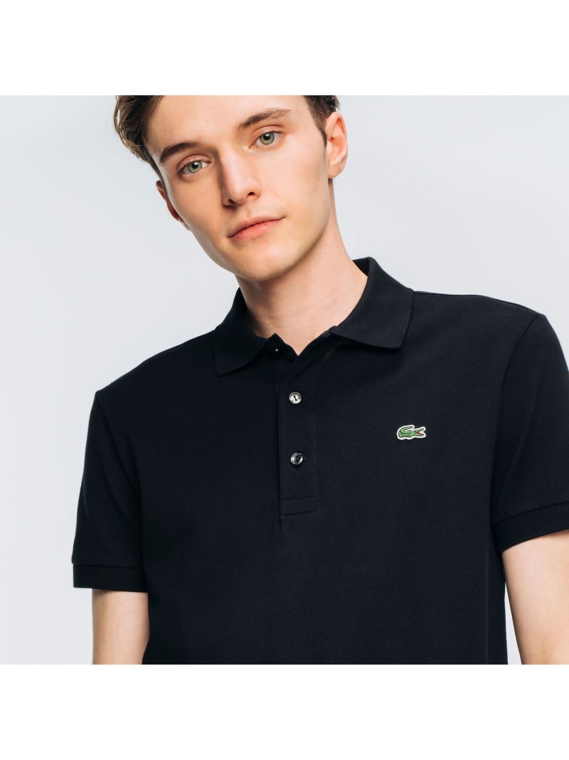 LACOSTE スリムフィットソリッドポロシャツ(半袖) ラコステ ベージュ