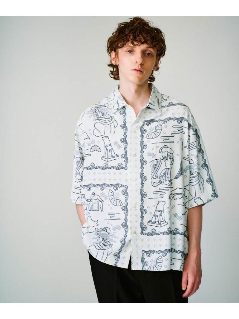 第1位獲得 Sale 30 Off Tk Takeo Kikuchi とうきょう くらしっく Neon Japonism シャツ ティーケー タケオキクチ シャツ ブラウス シャツ ブラウスその他 ホワイト ブラック Rba E 送料無料 超激安 Qwatro Com