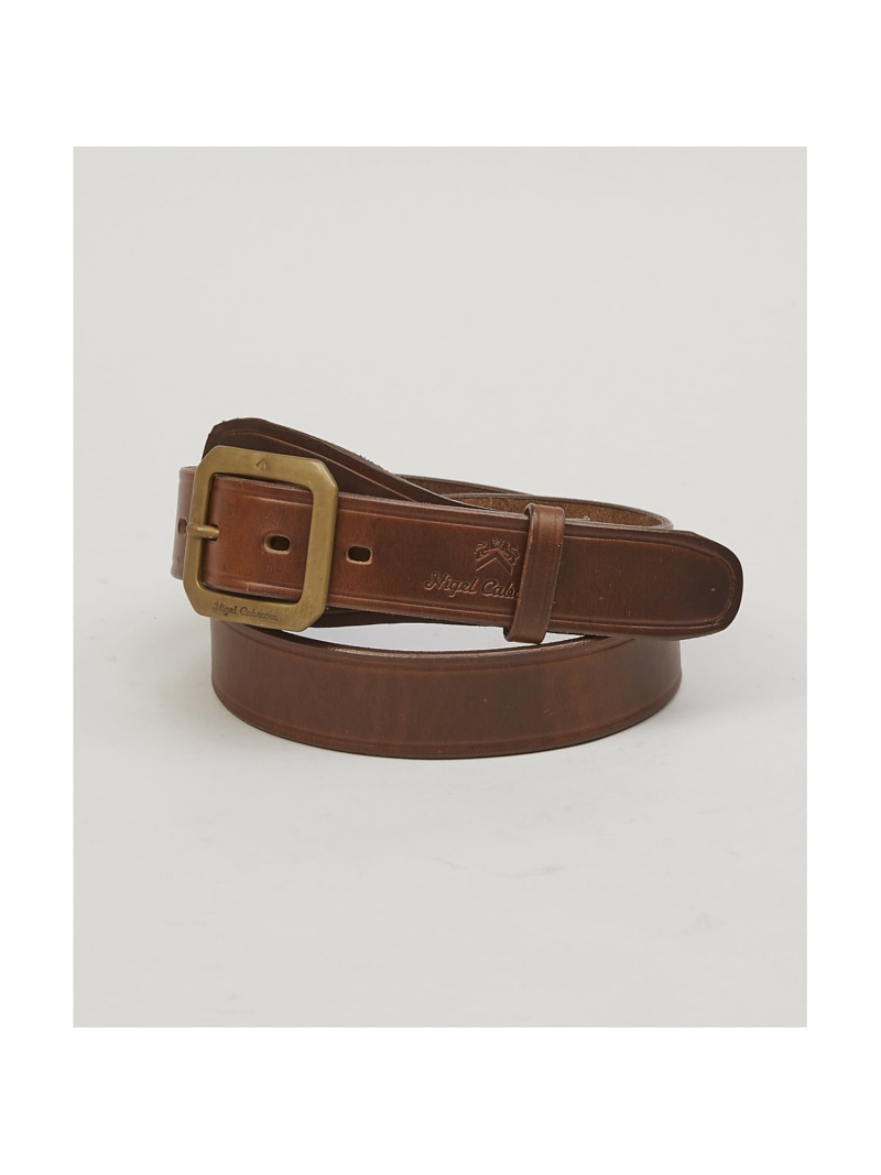 新品　Nigel Cabourn ナイジェルケーボン　オフィサーズレザーベルト NIGEL CABOURN ナイジェル・ケーボン Nigel Cabourn オフィサー
