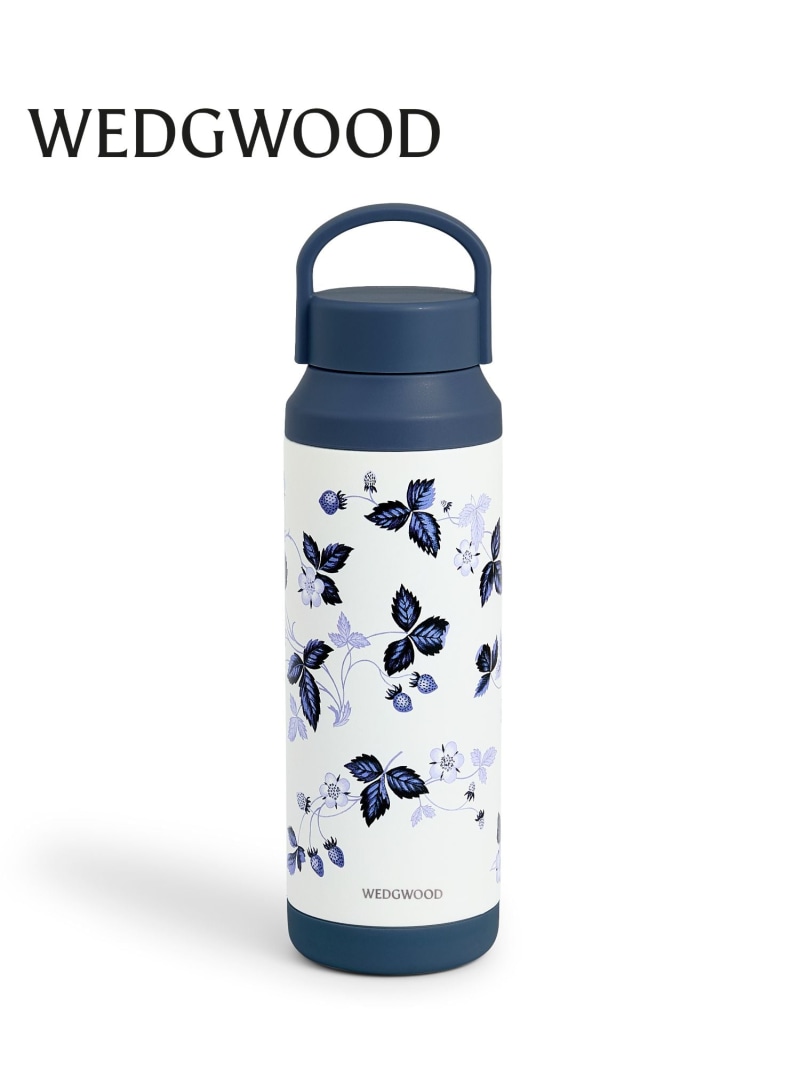 WEDGWOOD [公式] ウェッジウッド ストロベリーインクブルー サーモボトル 500ml ウェッジウッド 食器・調理器具・キッチン用品 グラス・マグカップ・タンブラー ブルー【送料無料】