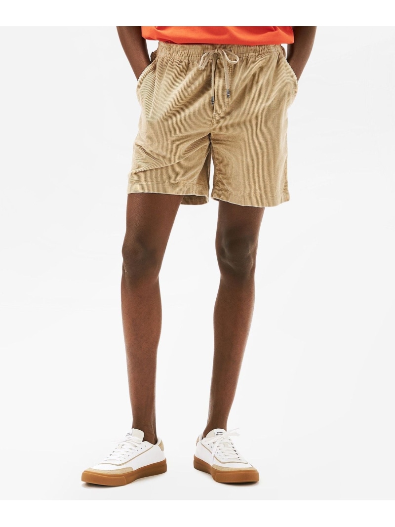 【SALE／50%OFF】TOMMY HILFIGER ガーメントダイコーデュロイショートパンツ トミーヒルフィガー パンツ その他のパンツ ベージュ ネイビー【RBA_E】【送料無料】｜ Fashion Men 6,424円