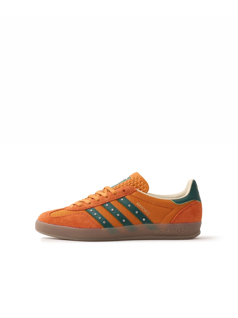 adidas adidas GAZELLE INDOOR X HARDIES RUSORA/CGREEN/GUM5 アトモス シューズ・靴 スニーカー オレンジ【送料無料】｜ Fashion Men