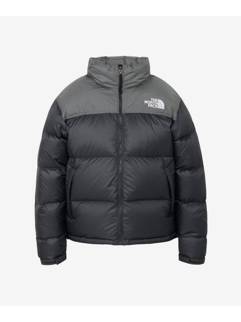 UNION STATION 【THE NORTH FACE】 Nuptse Jacket メンズ ビギ ジャケット・アウター ダウンジャケット・ダウンベスト ブラック グレー【送料無料】 27,335円