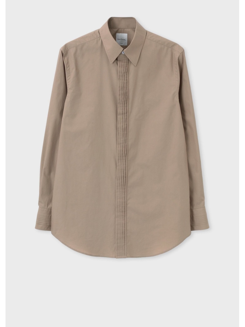 Paul Smith ソリッド プリーツ シャツ ポール・スミス トップス シャツ・ブラウス パープル イエロー ベージュ【送料無料】