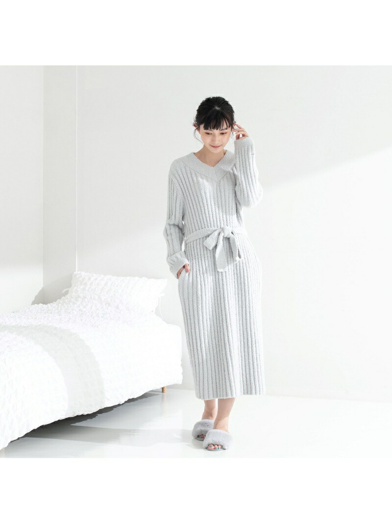 Francfranc モールニットワンピース フランフラン インナー ナイトウェア ルームウェア その他 グレー 送料無料 Kanal9tv Com