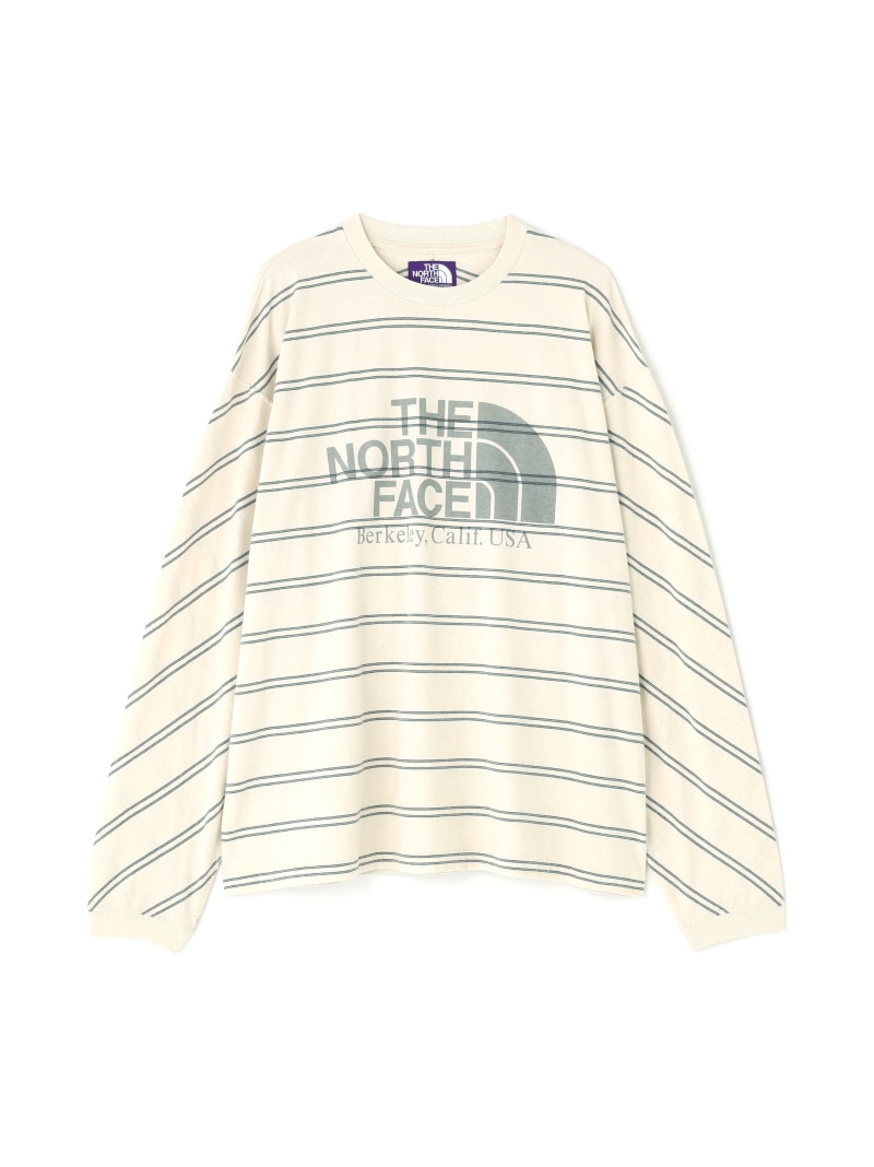 LHP THE NORTH FACE PURPLE LABEL/Field Long Sleeve Tee エルエイチピー トップス カットソー・Tシャツ ブルー ホワイト【送料無料】