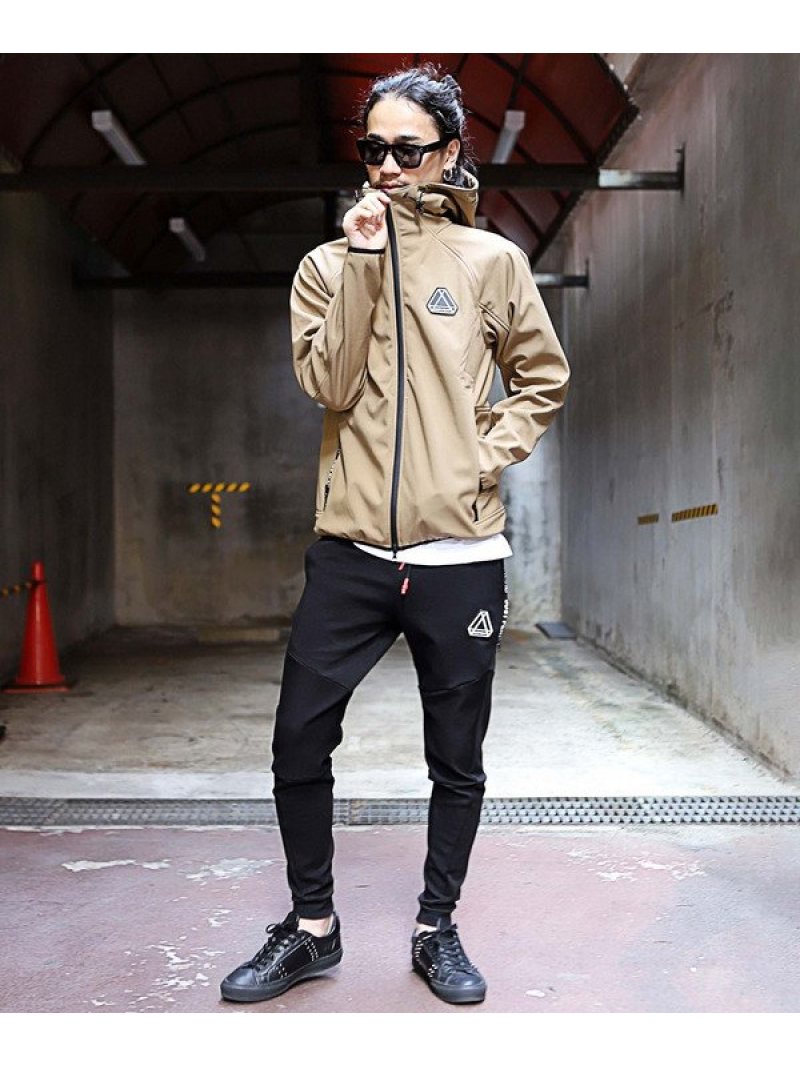 Rattle Trap メンズ ストレッチフリースボンディングブルゾン