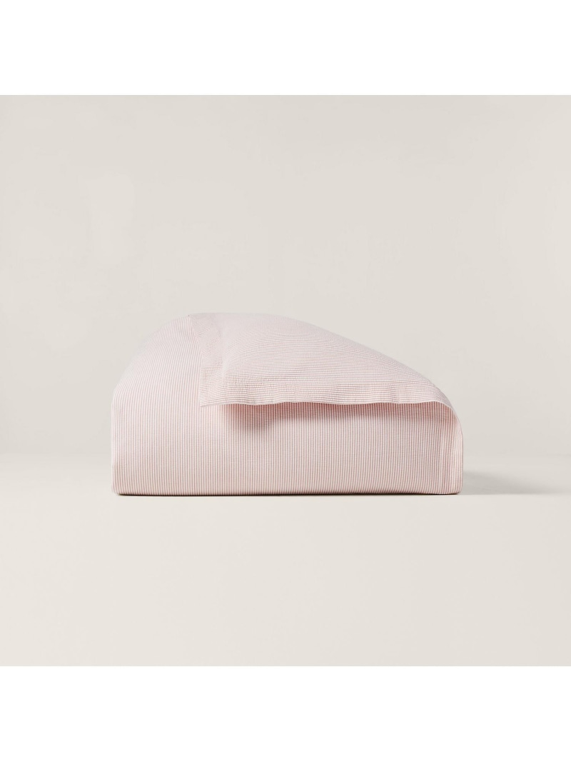 RALPH LAUREN HOME シアサッカー ストライプ デュベ カバー/クイーンサイズ ラルフローレン インテリア・生活雑貨 その他のインテリア・生活雑貨 ピンク【送料無料】| Fashion Men