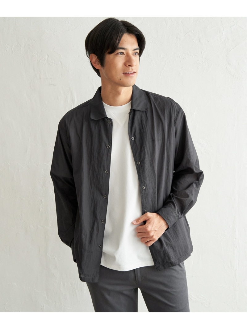 ikka カルスギシャウター イッカ ジャケット・アウター ブルゾン・ジャンパー ブルー グレー【送料無料】