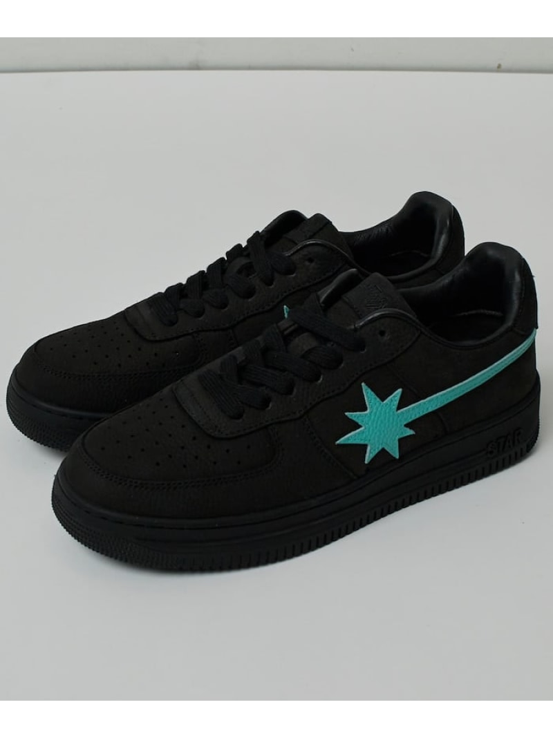 STARWALK SNEAKER BLACKGREEN / SW3250930 24SS フリークスストア シューズ・靴 スニーカー ブラック【送料無料】| Fashion Men