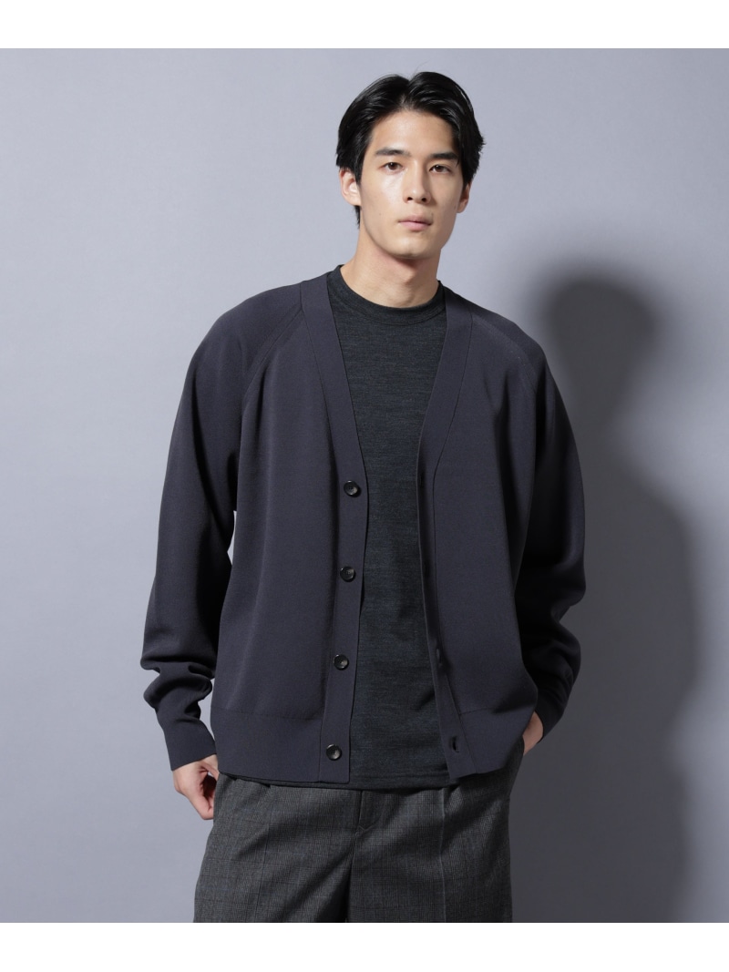 【SALE／40%OFF】NANO universe ELITE 7 FUNCTION W-FACE カーディガン ナノユニバース トップス ニット グレー ブラック カーキグリーン【RBA_E】【送料無料】｜ Fashion Men