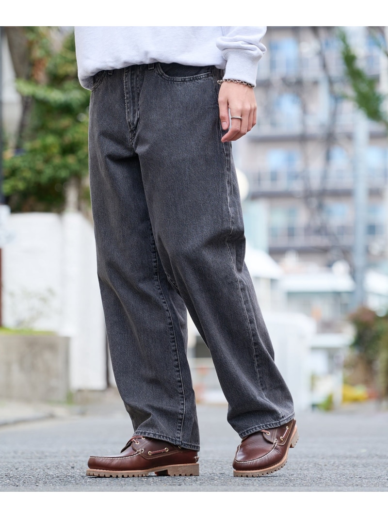 【SALE/3%OFF】Levi's Levi's/578 BAGGY リーバイス デニム カセットチャート パンツ ジーンズ・デニムパンツ ブラック【RBA_E】【送料無料】| Fashion Men