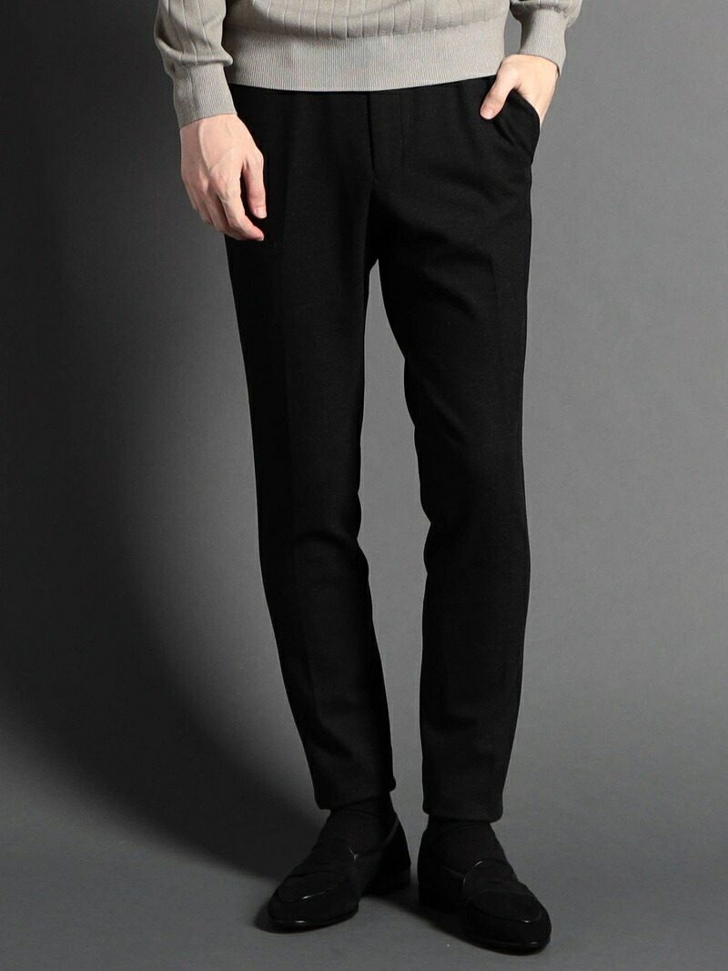 【SALE／70%OFF】MONSIEUR NICOLE ex/tra 【ex/tra】ツィーディウォーム セットアップスラックス ニコル パンツ その他のパンツ グレー ネイビー ブラック【RBA_E】【送料無料】