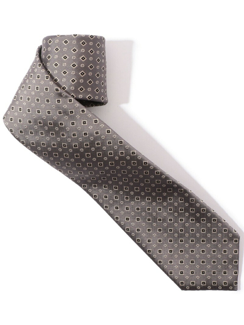 Tomorrowland Goods トゥモローランド 小紋柄ネクタイ シルク