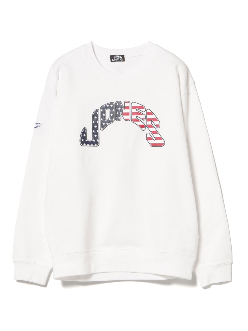 BEAMS GOLF ORANGE LABEL 【別注】JONES / フロントロゴ プルオーバー ビームス ゴルフ トップス スウェット・トレーナー ホワイト【送料無料】｜ Fashion Men