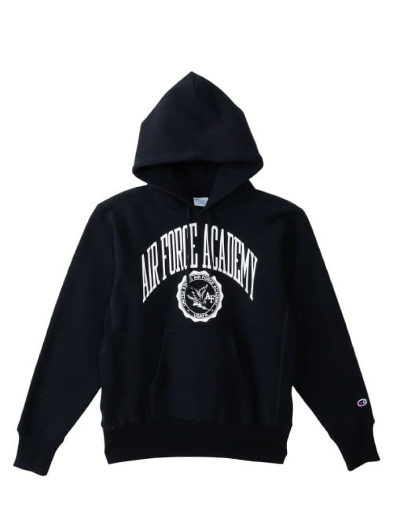 LHP Champion/チャンピオン/REVERSE WEAVE HOODED SWEATSHIRT エルエイチピー トップス パーカー・フーディー ブラック【送料無料】