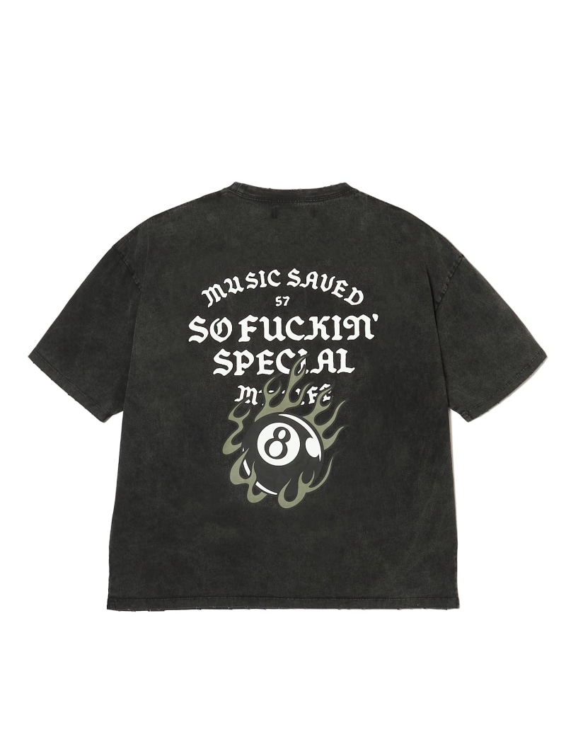 MSML HELL YEAH 8 BALL TEE ガーデン トップス カットソー・Tシャツ ブラック【送料無料】｜ Fashion Men