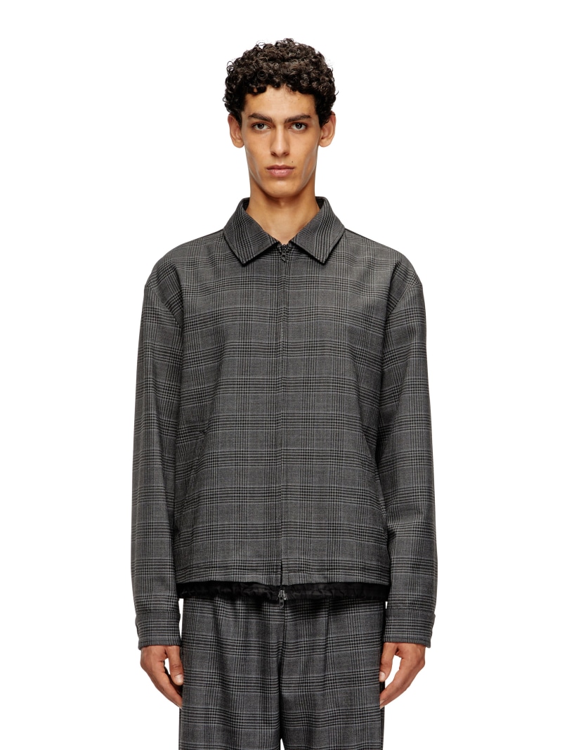 【SALE／40%OFF】DIESEL メンズ ジャケット J-TING ディーゼル ジャケット・アウター ブルゾン・ジャンパー ブラック【RBA_E】【送料無料】