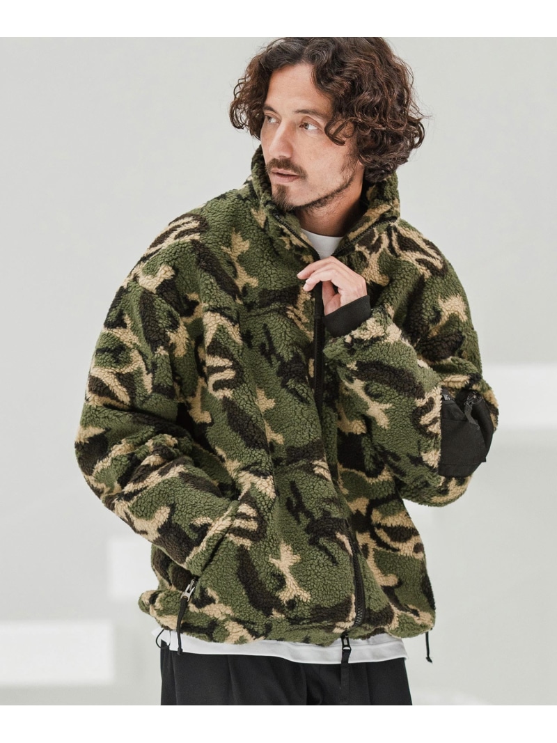 楽天市場】CAMBIO mj10876-Poodle Like Boa High Neck Hooded Blouson